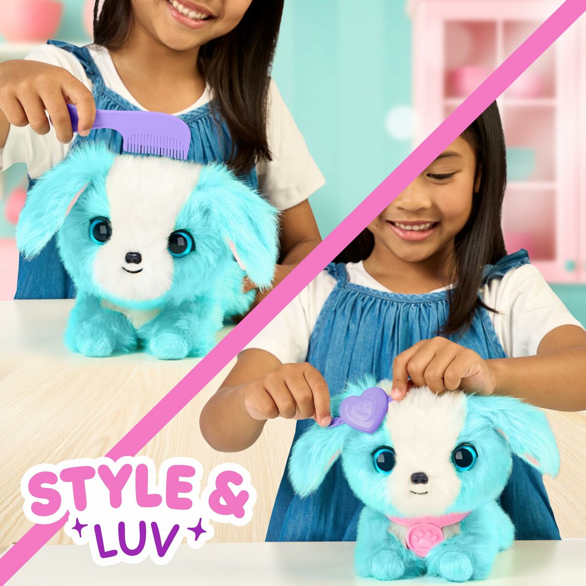 Jucărie de Pluș Moose Toys Albastru Plastic - Jucarii si jocuri, Jucării de pluș