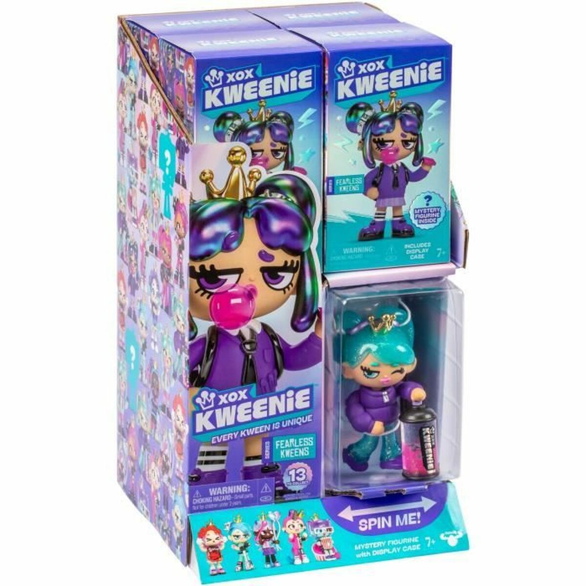 Figura îmbinată XOX KWEENIE Serie Fearless 13 cm Fată - Jucarii si jocuri, Păpuși și figurine
