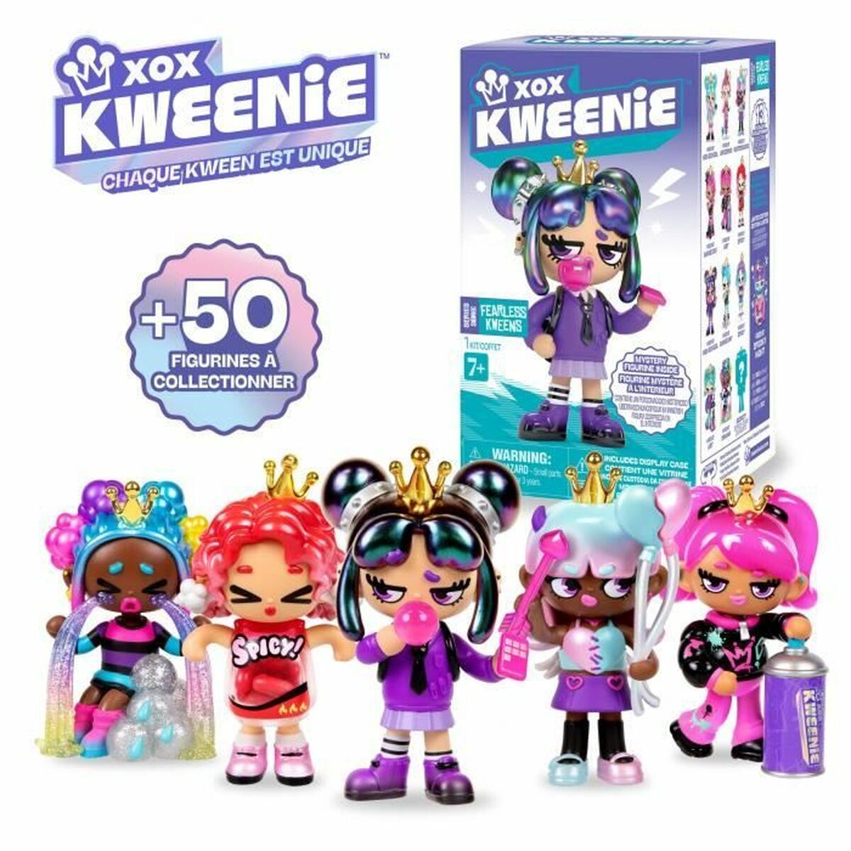 Figura îmbinată XOX KWEENIE Serie Fearless 13 cm Fată - Jucarii si jocuri, Păpuși și figurine