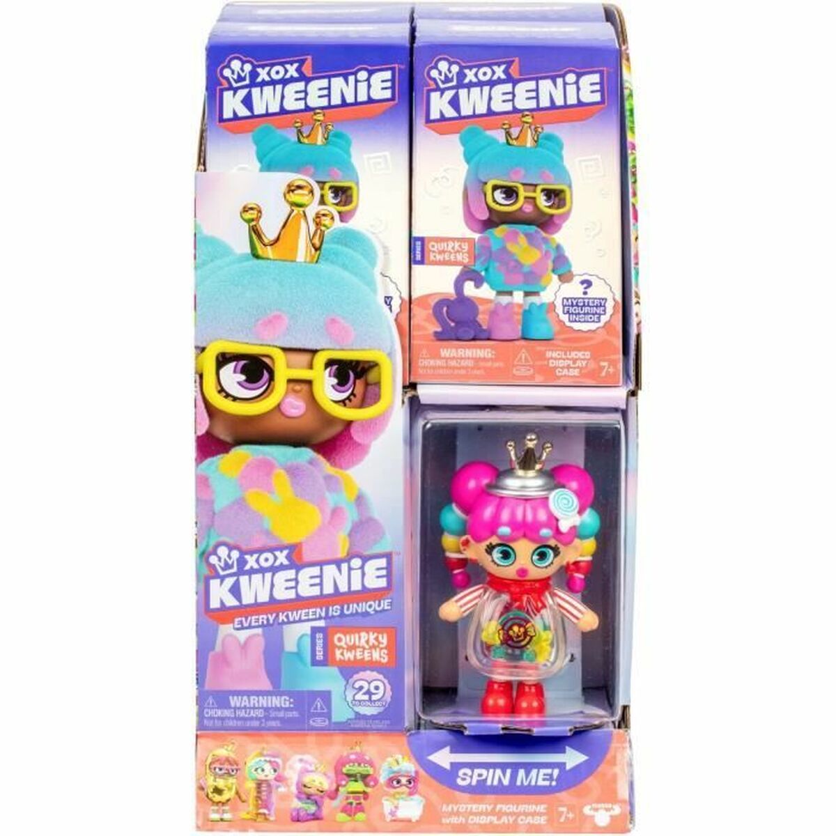Figura îmbinată XOX KWEENIE Serie Quirky 13 cm Fată - Jucarii si jocuri, Păpuși și figurine