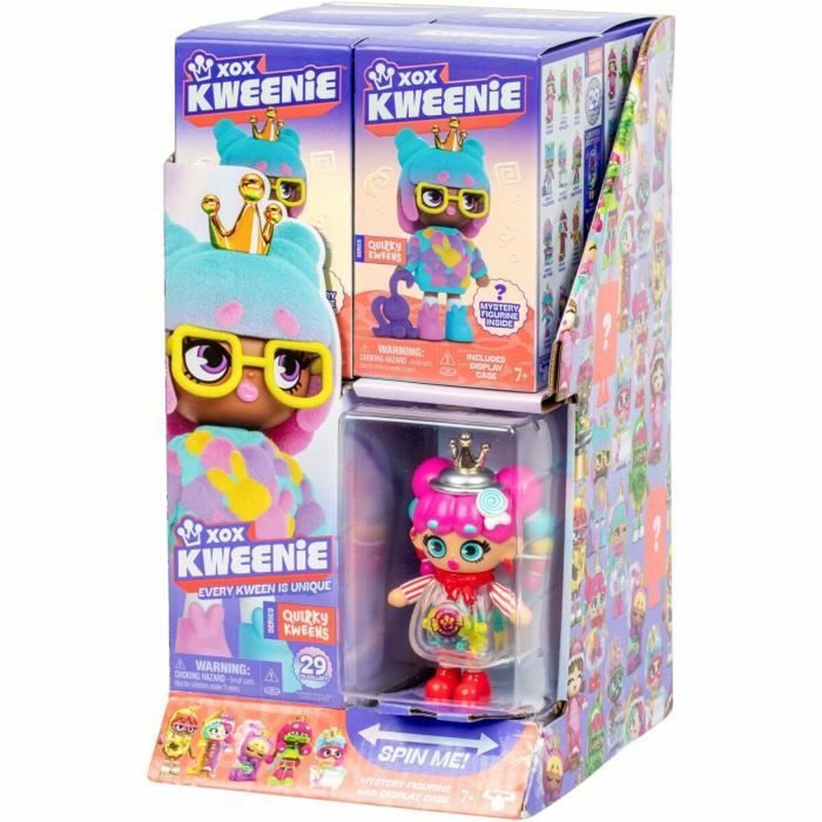 Figura îmbinată XOX KWEENIE Serie Quirky 13 cm Fată - Jucarii si jocuri, Păpuși și figurine