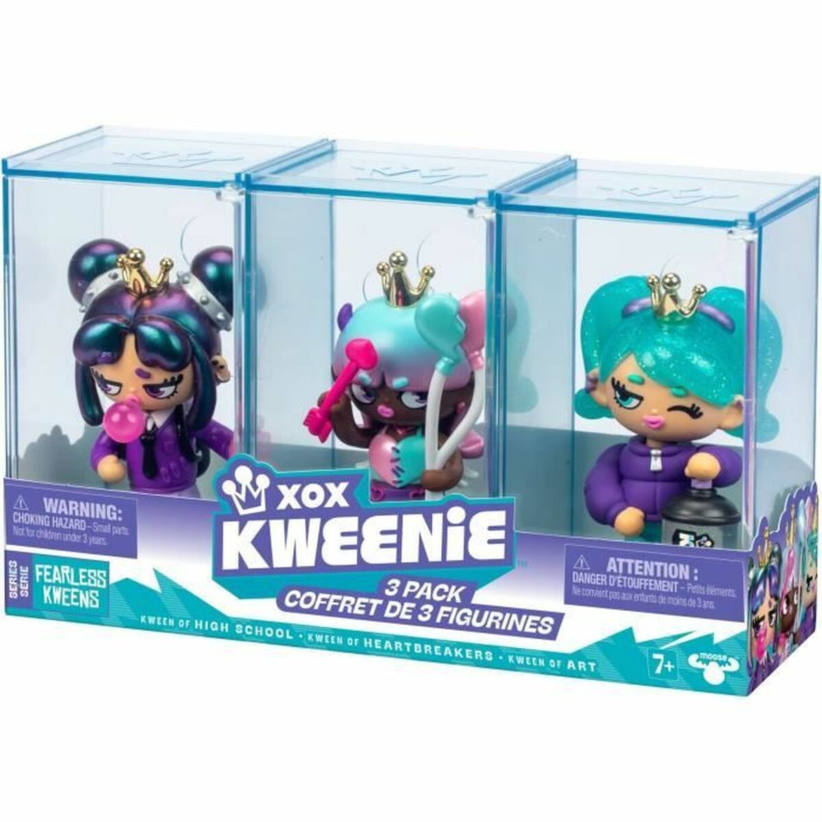 Figura îmbinată XOX KWEENIE XOX KWEENIE Serie Fearless 13 cm Fată - Jucarii si jocuri, Păpuși și figurine