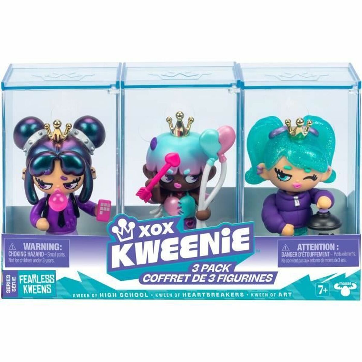 Figura îmbinată XOX KWEENIE XOX KWEENIE Serie Fearless 13 cm Fată - Jucarii si jocuri, Păpuși și figurine