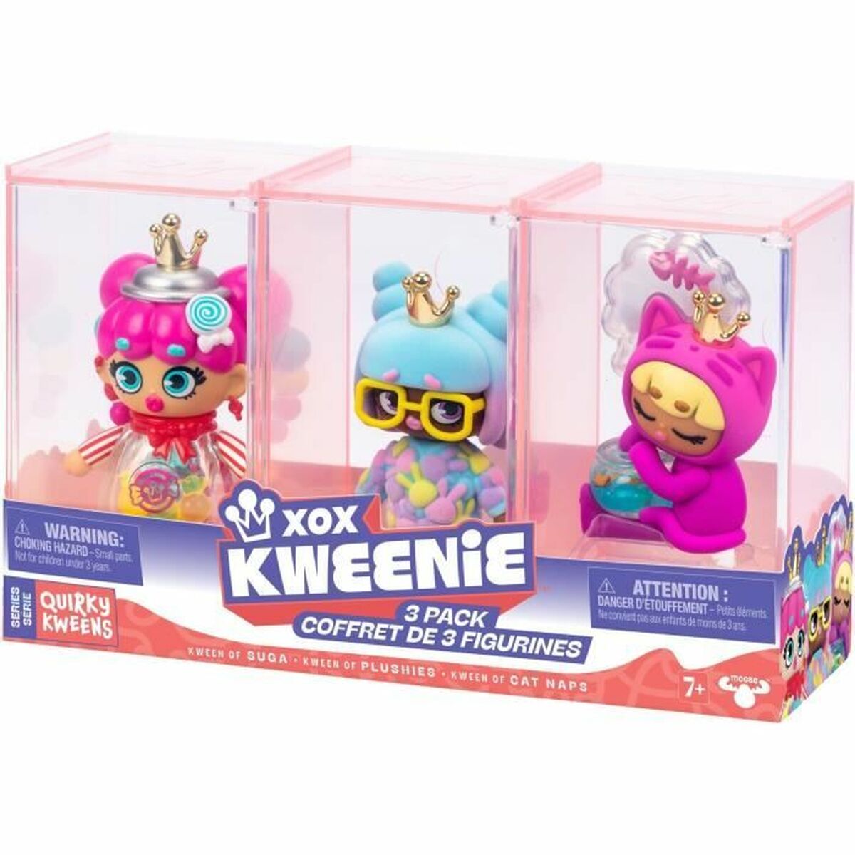 Figura îmbinată XOX KWEENIE XOX KWEENIE Serie Quirky 13 cm Fată - Jucarii si jocuri, Păpuși și figurine