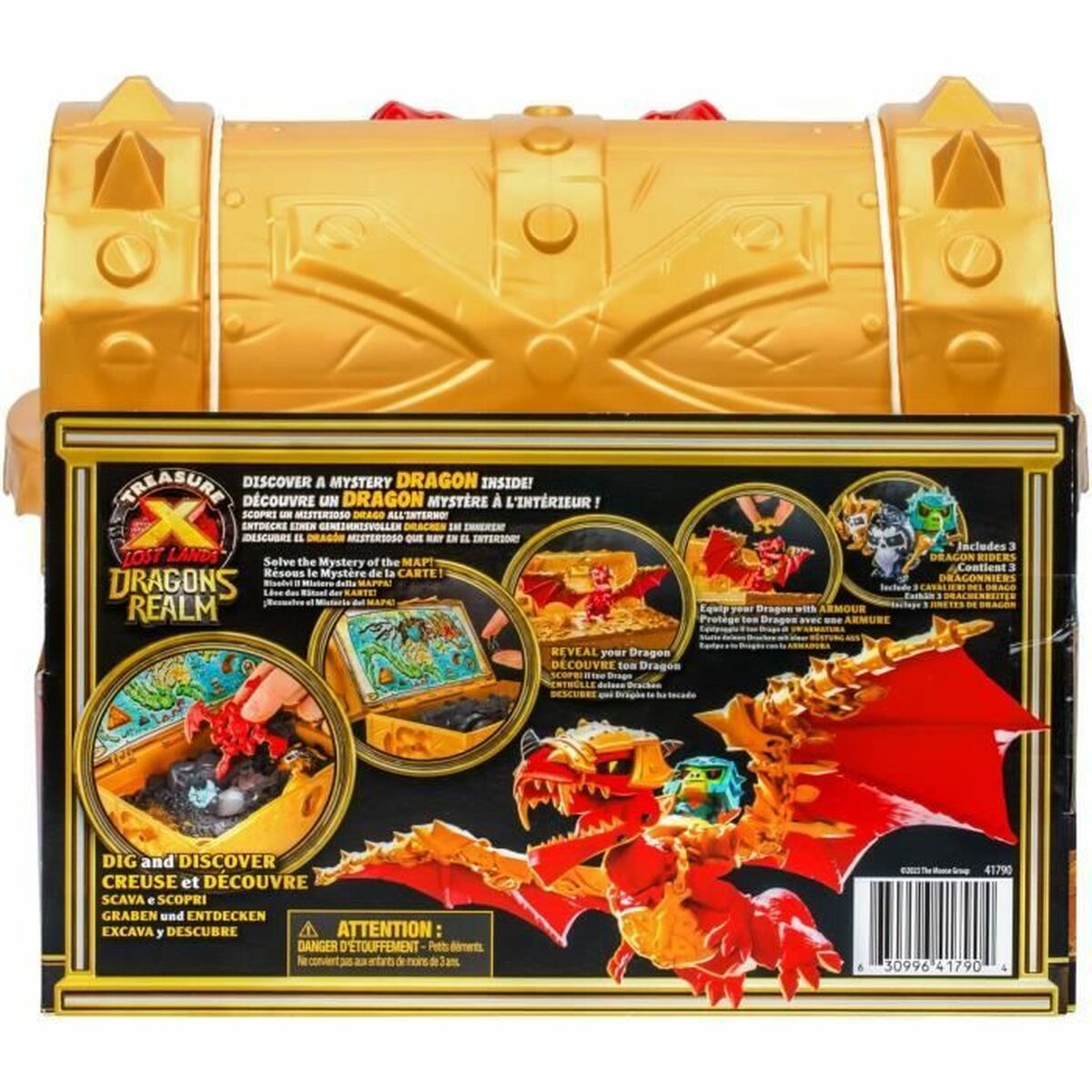 Playset Moose Toys Dragons Realm Treasure Chest - Jucarii si jocuri, Păpuși și figurine