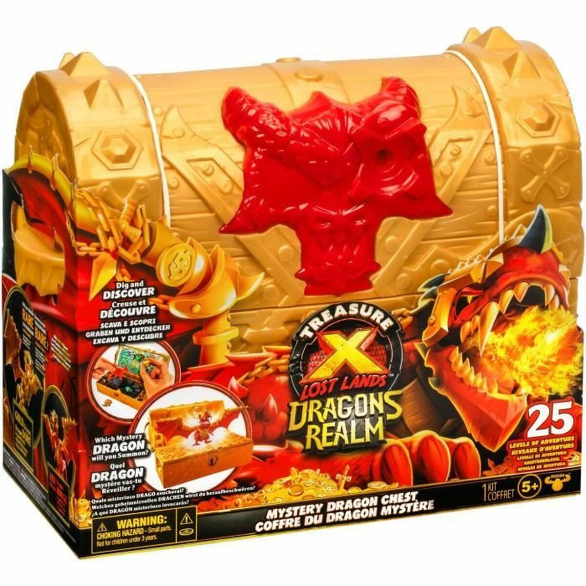 Playset Moose Toys Dragons Realm Treasure Chest - Jucarii si jocuri, Păpuși și figurine