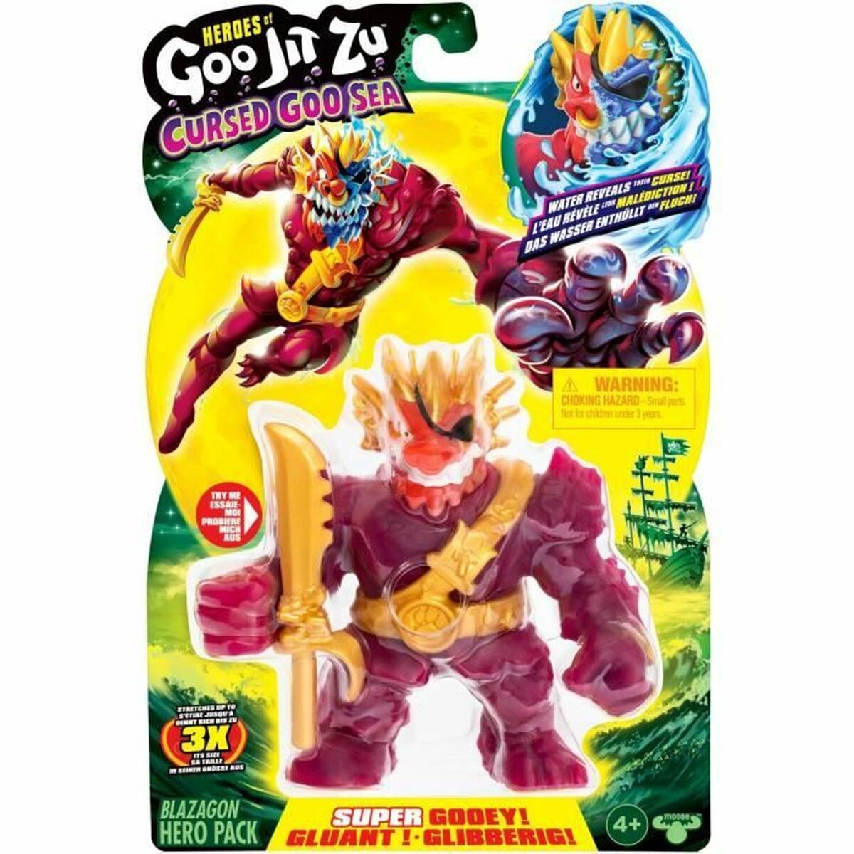 Figurine de Acțiune Goo Jit Zu Cursed Goo Sea GJZ Blazagon - Jucarii si jocuri, Păpuși și figurine