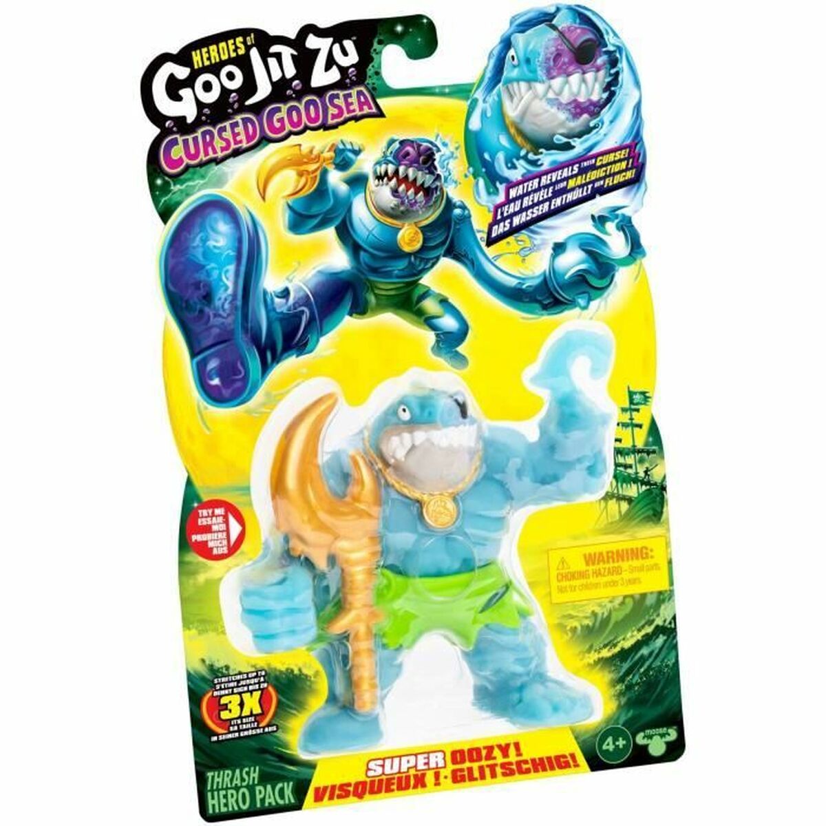 Figurine colectabile Goo Jit Zu Mar de Goo Maldito - GJZ Thrash - Jucarii si jocuri, Obiecte de colecție
