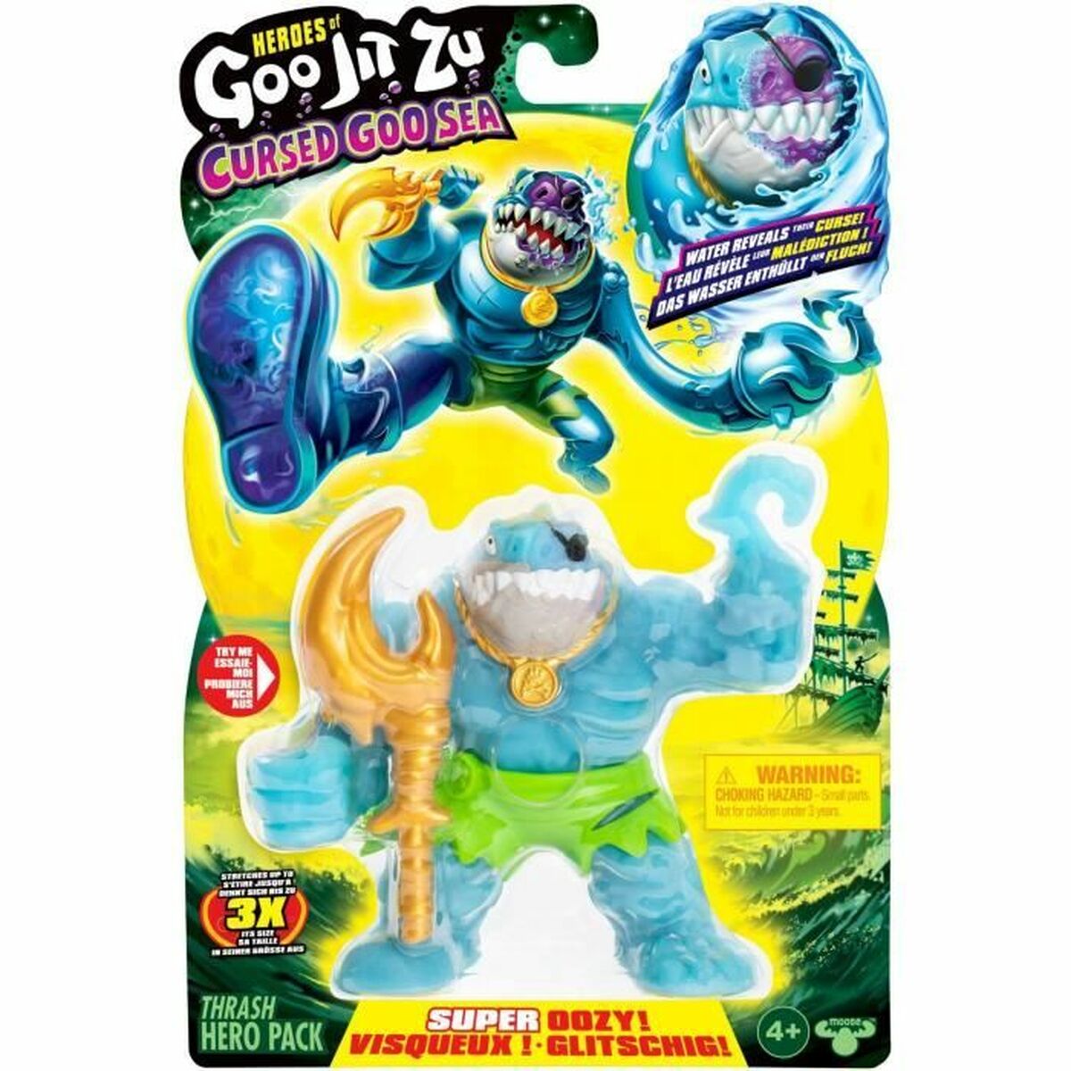 Figurine colectabile Goo Jit Zu Mar de Goo Maldito - GJZ Thrash - Jucarii si jocuri, Obiecte de colecție