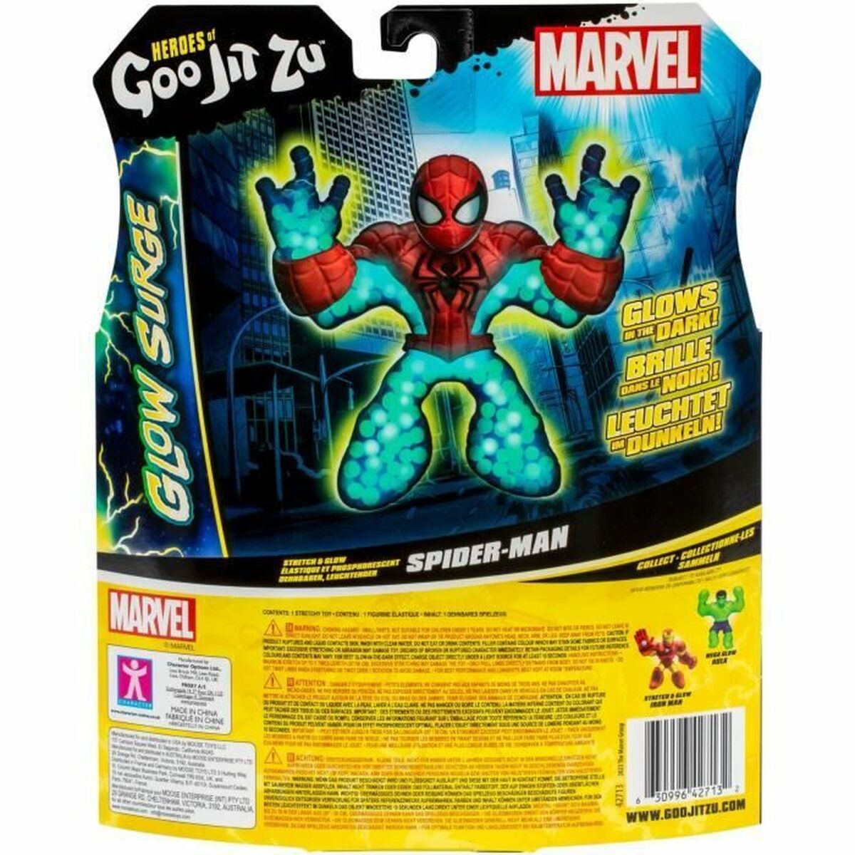 Figurine de Acțiune Spiderman Glow Surge - Jucarii si jocuri, Păpuși și figurine