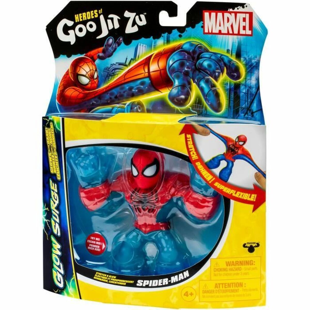 Figurine de Acțiune Spiderman Glow Surge - Jucarii si jocuri, Păpuși și figurine