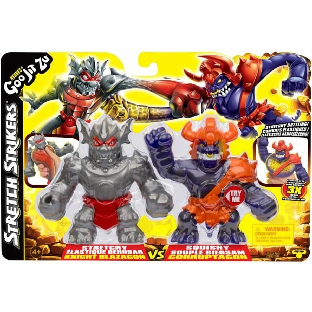 Playset Goo Jit Zu Strikers Blaz vs Corr Figura Duo 11cm - Jucarii si jocuri, Păpuși și figurine