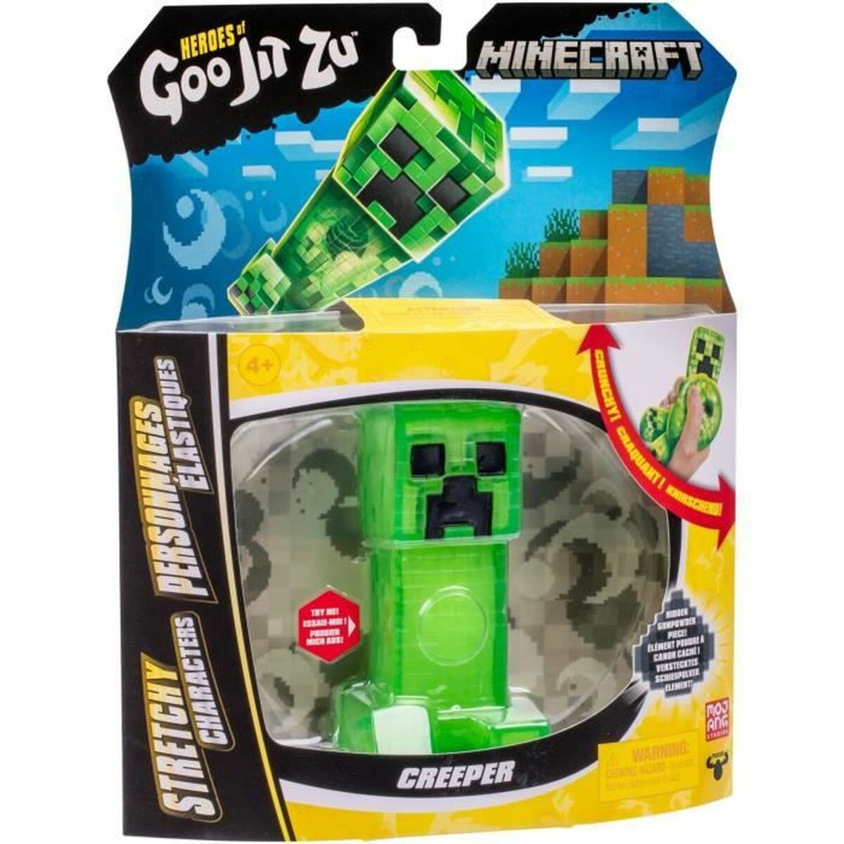 Figura îmbinată Goo Jit Zu Creeper de Minecraft - Jucarii si jocuri, Păpuși și figurine