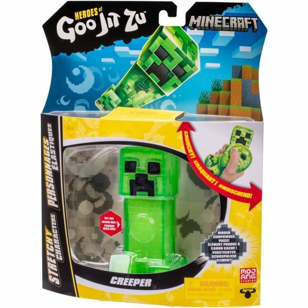Figura îmbinată Goo Jit Zu Creeper de Minecraft - Jucarii si jocuri, Păpuși și figurine