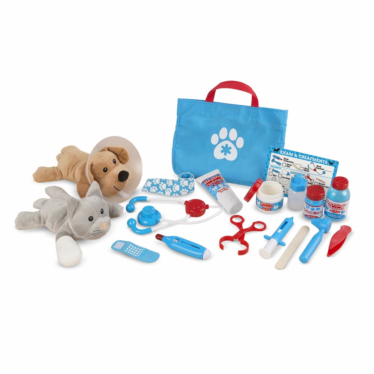 Trusă medicală de jucărie cu accesorii Melissa & Doug - Jucarii si jocuri, Imitații de jocuri