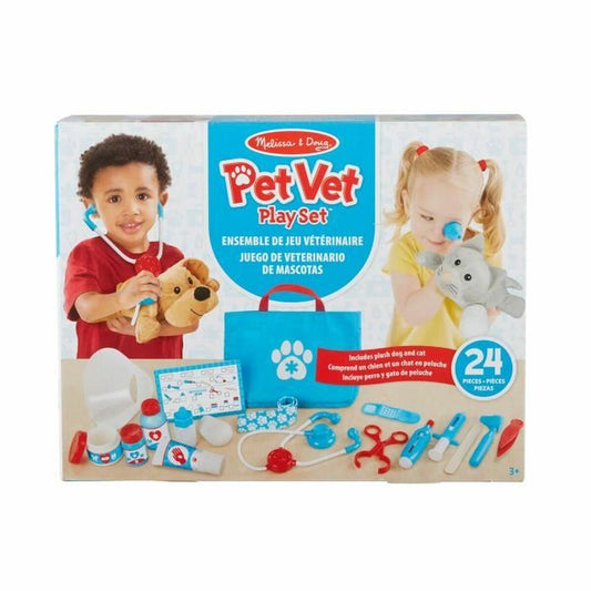 Trusă medicală de jucărie cu accesorii Melissa & Doug - Jucarii si jocuri, Imitații de jocuri