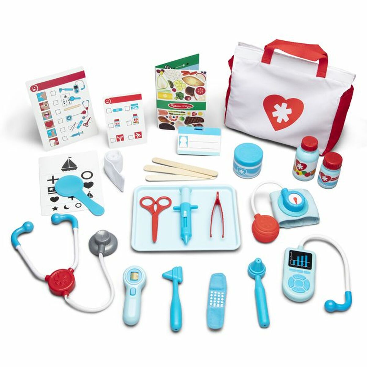 Trusă medicală de jucărie cu accesorii Melissa & Doug 25 Piese - Jucarii si jocuri, Imitații de jocuri