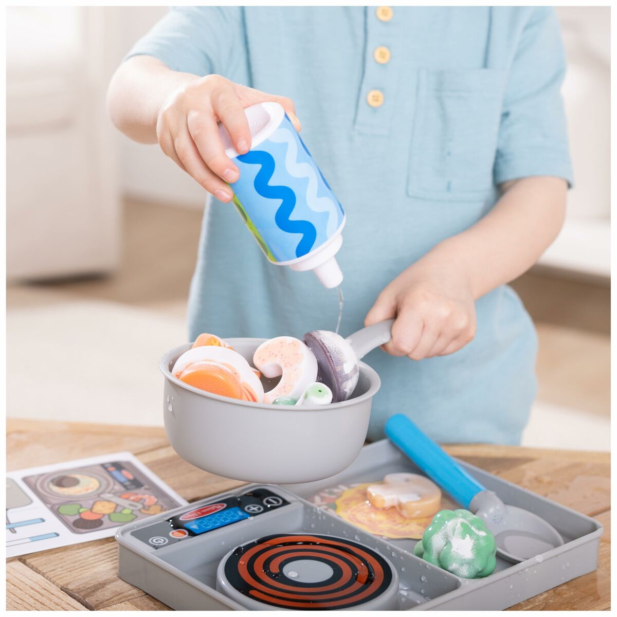 Set de Menaj pentru Copii Melissa & Doug - Jucarii si jocuri, Imitații de jocuri