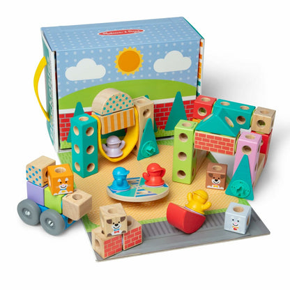Set de Construcție Melissa & Doug Blockables 73 Piese - Jucarii si jocuri
