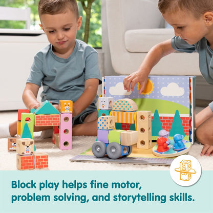 Set de Construcție Melissa & Doug Blockables 73 Piese - Jucarii si jocuri