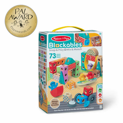 Set de Construcție Melissa & Doug Blockables 73 Piese - Jucarii si jocuri