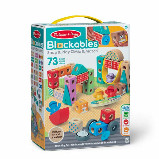 Set de Construcție Melissa & Doug Blockables 73 Piese - Jucarii si jocuri