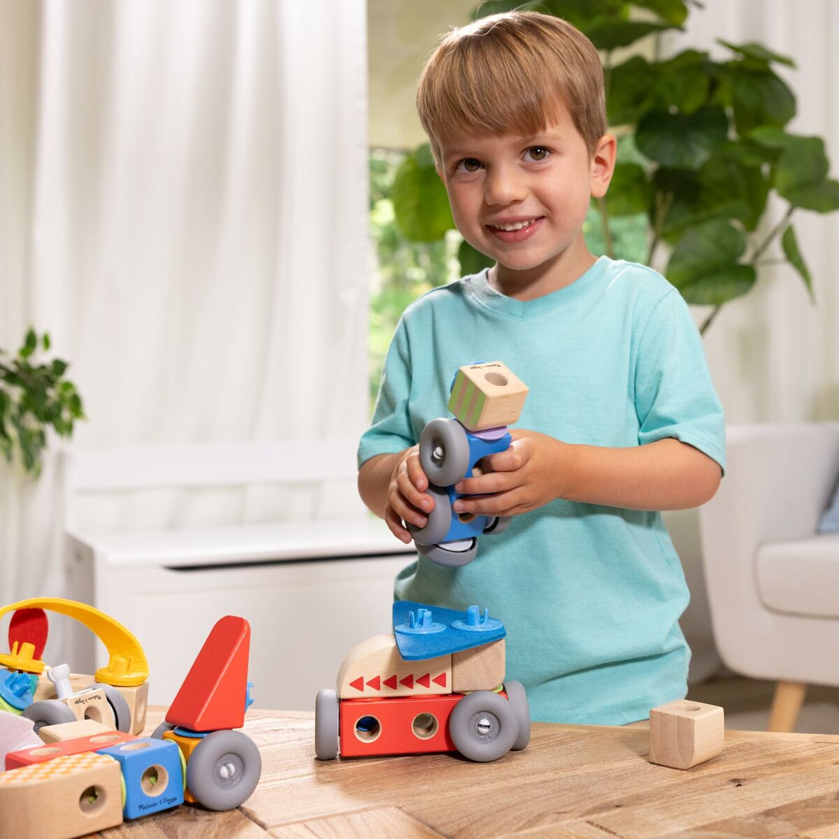 Set de Construcție Melissa & Doug Blockables 54 Piese - Jucarii si jocuri