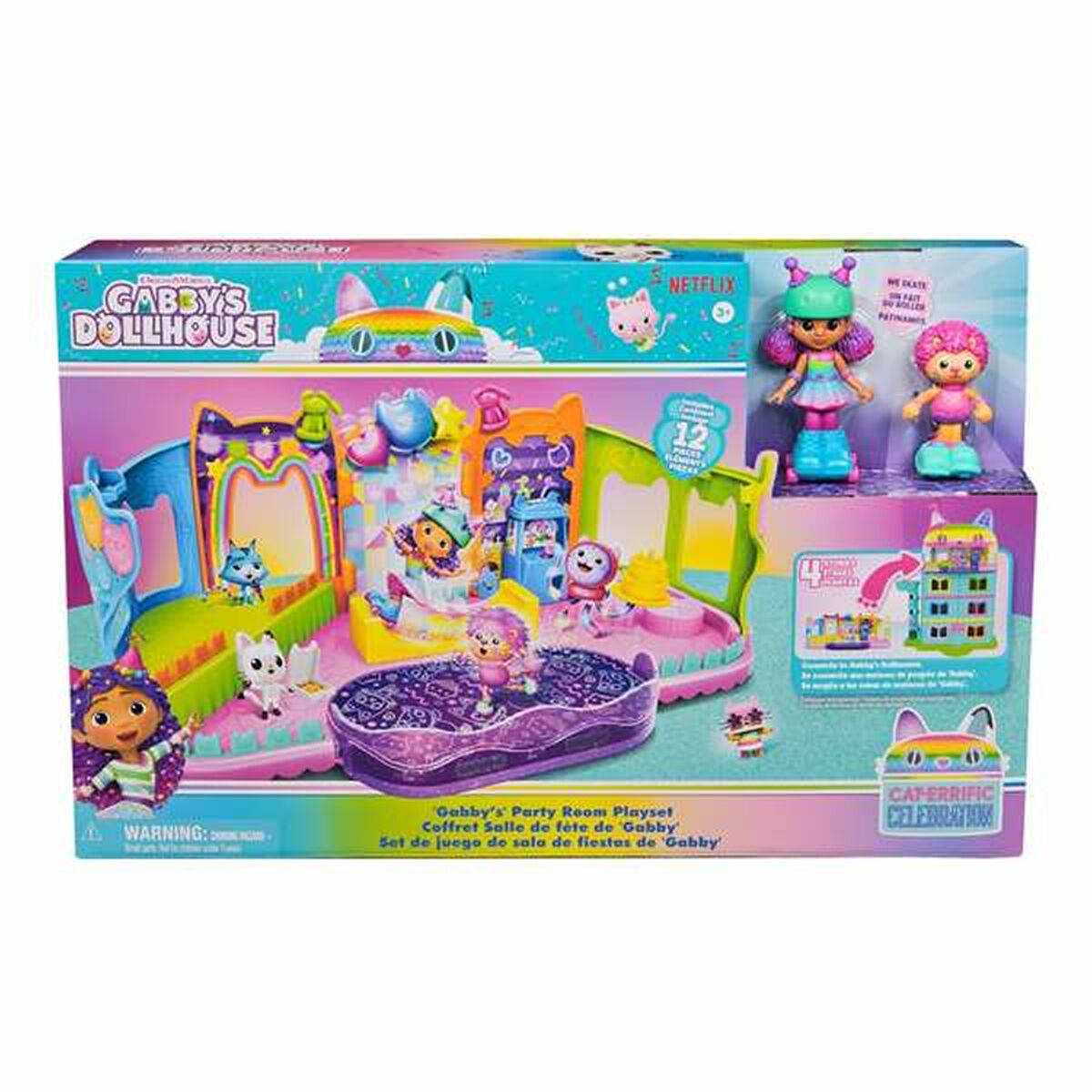 Playset Gabby's Dollhouse 26,2 x 41,9 x 8,1 cm - Jucarii si jocuri, Păpuși și figurine