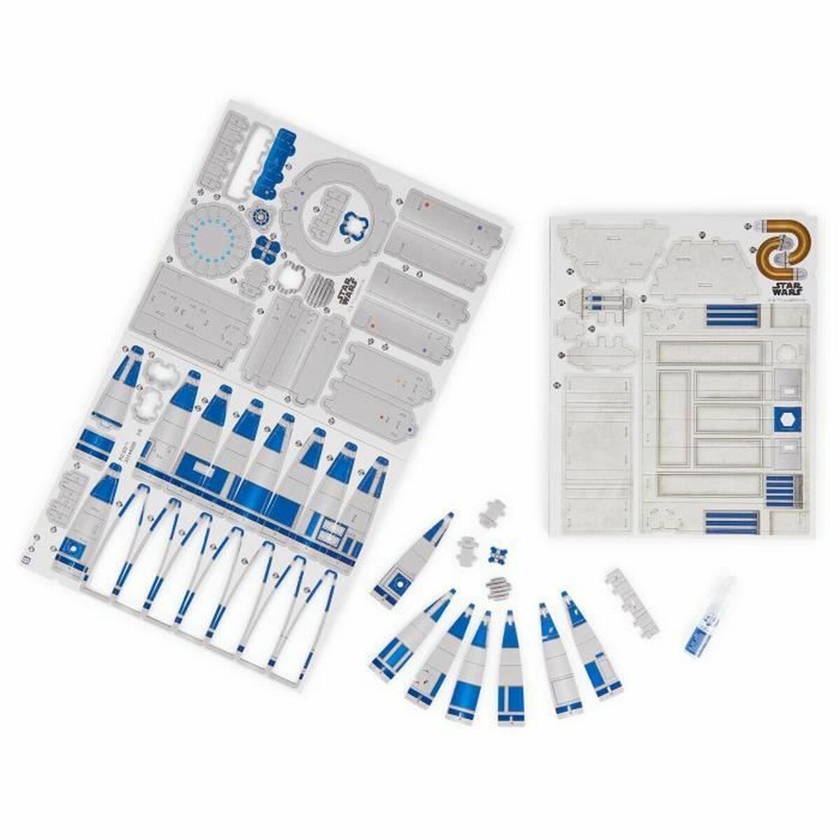 Set de Construcție Star Wars R2-D2 201 Piese 19 x 18,6 x 28 cm Alb Multicolor - Jucarii si jocuri