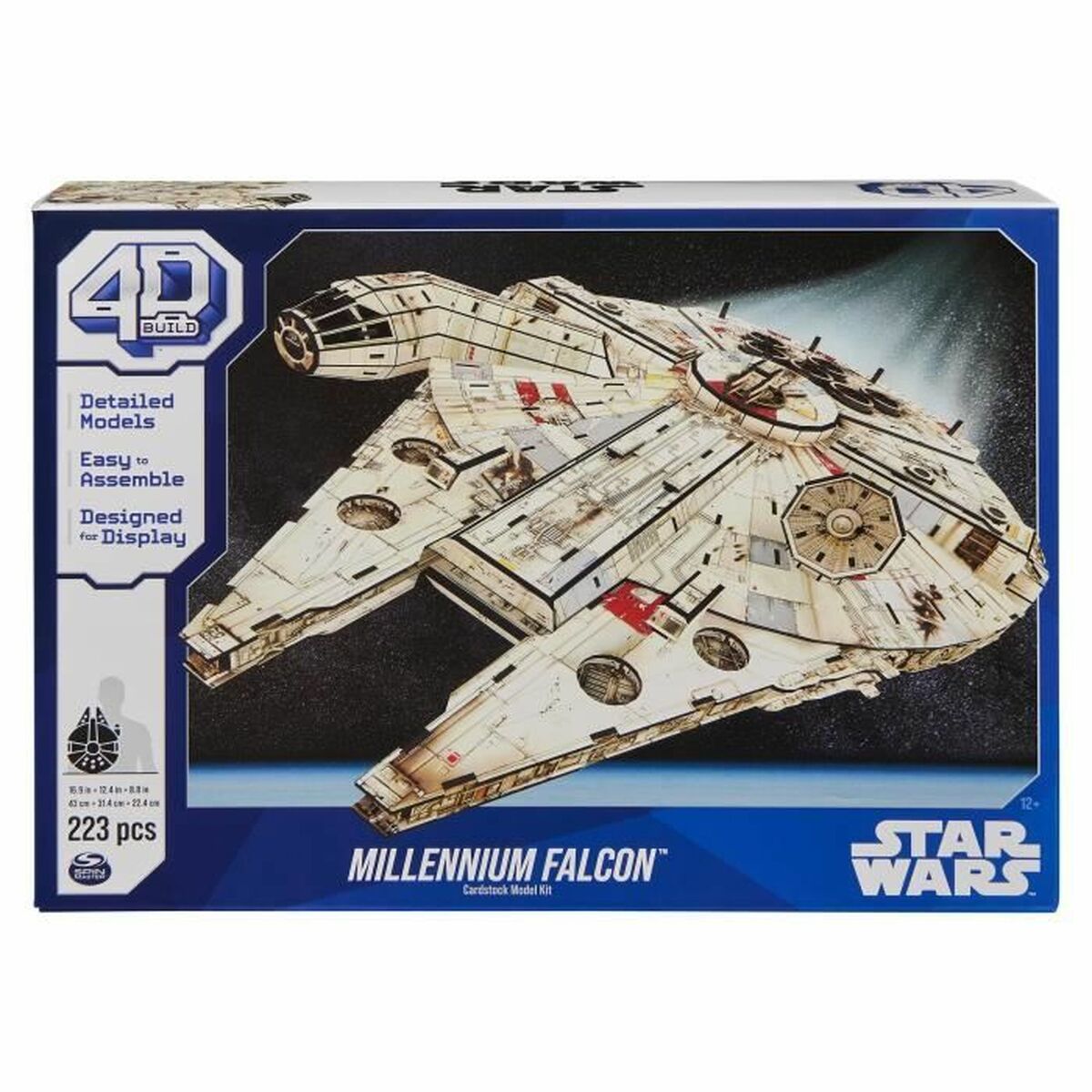 Set de Construcție Star Wars Millennium Falcon 223 piezas 43 x 31,4 x 22,4 cm Gri Multicolor - Jucarii si jocuri