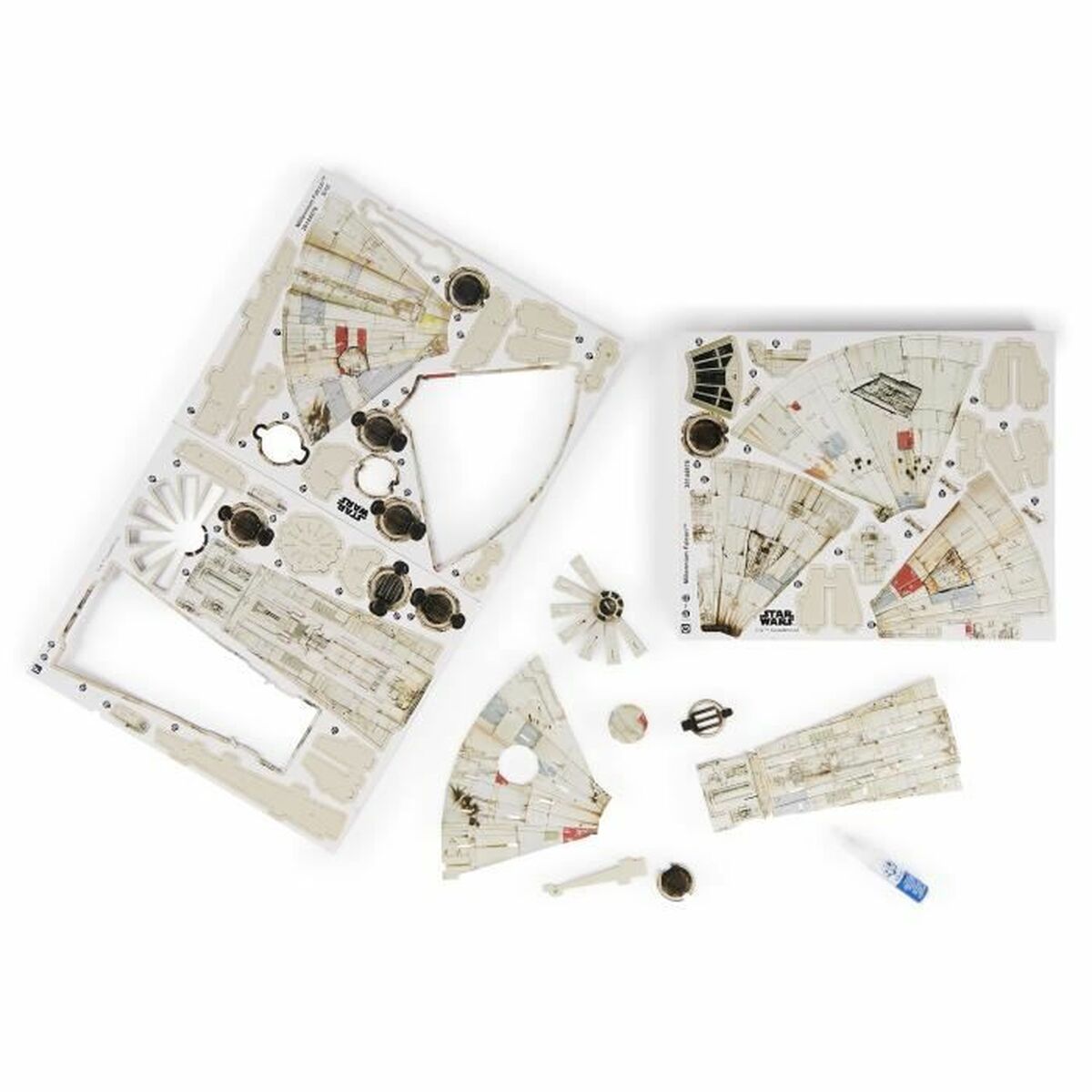 Set de Construcție Star Wars Millennium Falcon 223 piezas 43 x 31,4 x 22,4 cm Gri Multicolor - Jucarii si jocuri