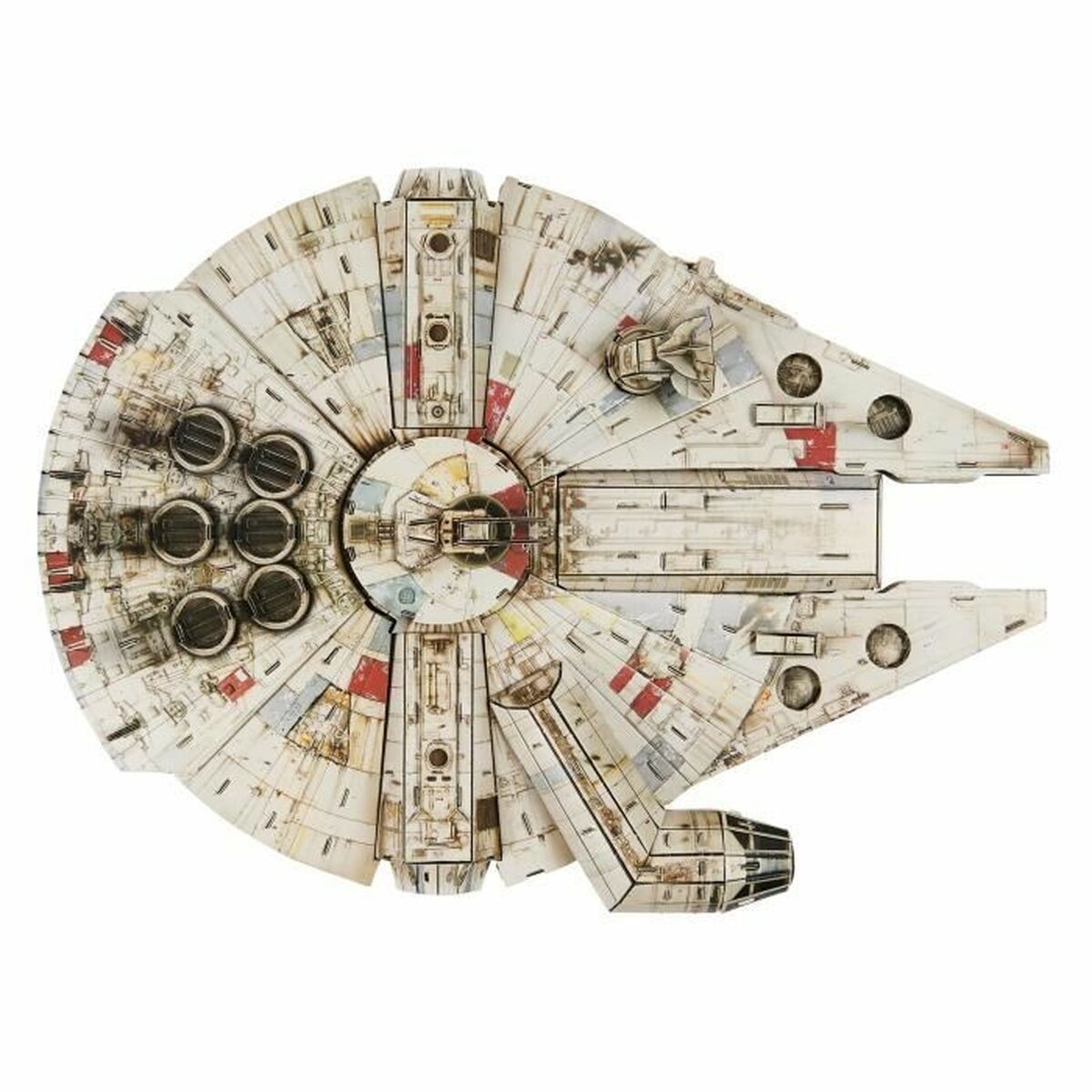 Set de Construcție Star Wars Millennium Falcon 223 piezas 43 x 31,4 x 22,4 cm Gri Multicolor - Jucarii si jocuri