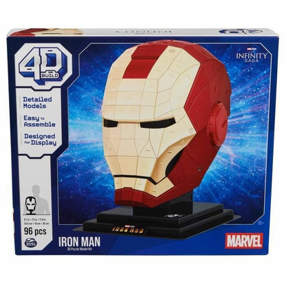 Set de Construcție Marvel Iron Man 96 Piese 24,6 x 19 x 30 cm Multicolor - Jucarii si jocuri