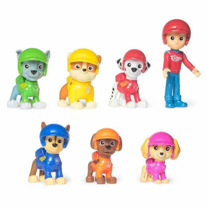 Figurine colectabile Spin Master MULTIPACK DE 7 FIGURAS DE RUEDAS DE RESCATE DE PAW Patrol - Jucarii si jocuri, Păpuși și figurine
