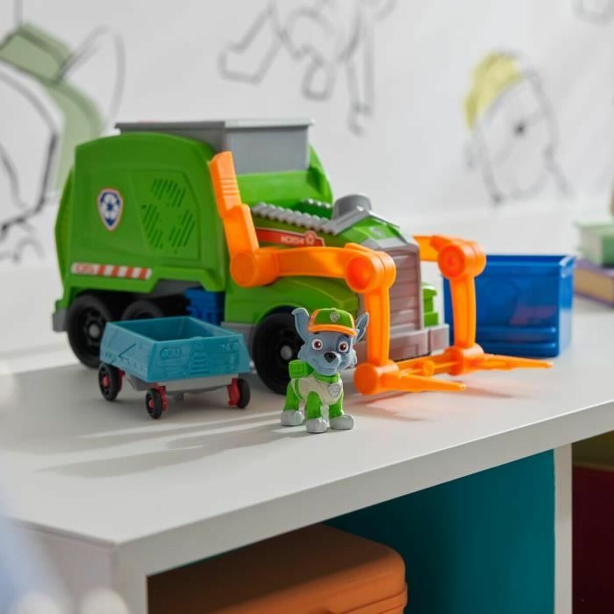 Figurine de Acțiune Spin Master ROCKY The Paw Patrol - Jucarii si jocuri, Păpuși și figurine