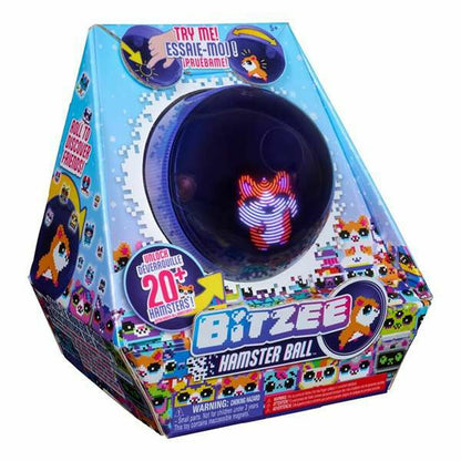 Animal de companie virtual BITZEE Hamsterball 20 x 12 x 20 cm - Jucarii si jocuri, Jucării electronice