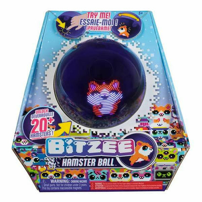 Animal de companie virtual BITZEE Hamsterball 20 x 12 x 20 cm - Jucarii si jocuri, Jucării electronice