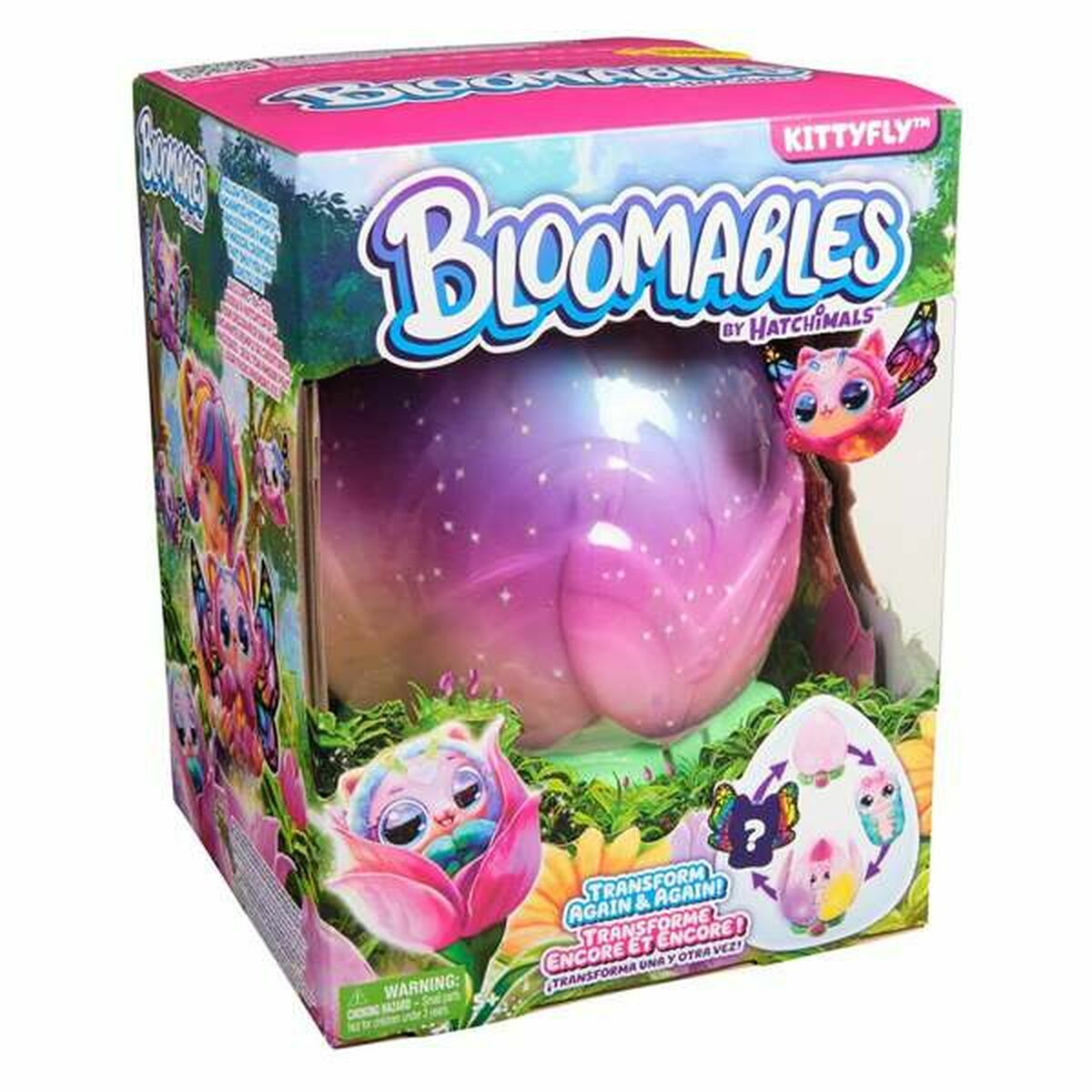 Animal de Companie Interactiv Spin Master Bloomable Kittyfly 18 x 20 x 26 cm - Jucarii si jocuri, Jucării electronice