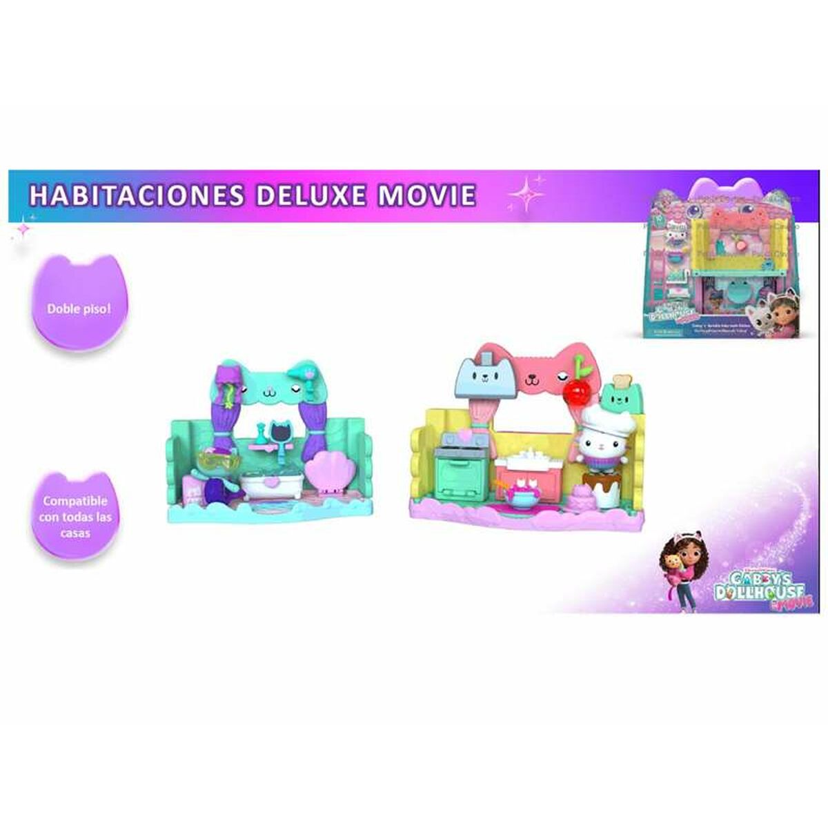 Accesorii pentru căsuțe de păpuși Gabby's Dollhouse - Jucarii si jocuri, Păpuși și accesorii