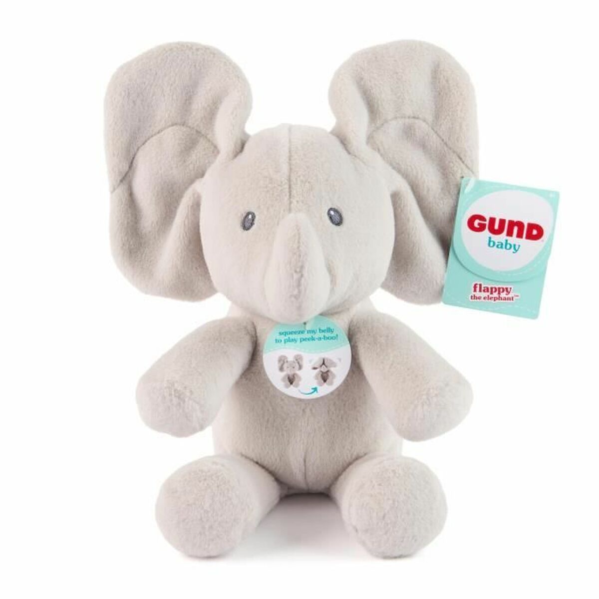 Jucărie de Pluș Spin Master FLAPPY Gri Flauș Elefant - Jucarii si jocuri, Jucării de pluș