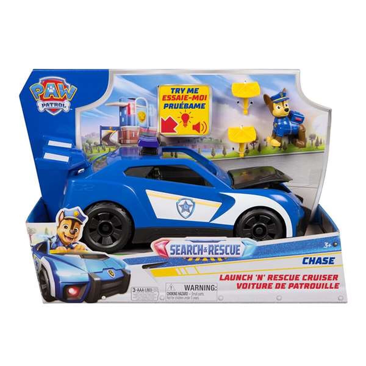Mașină Spin Master Albastru (4 Unități) - Jucarii si jocuri, Vehicule