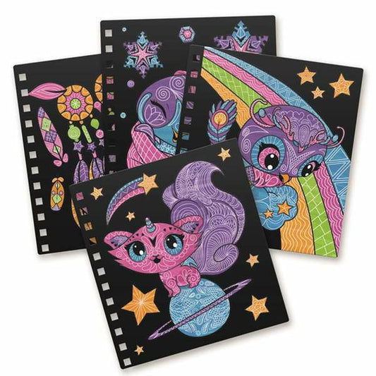 Bloc cu Desene pentru Colorat Hape - Jucarii si jocuri, Activități creative