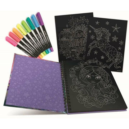 Bloc cu Desene pentru Colorat Hape - Jucarii si jocuri, Activități creative