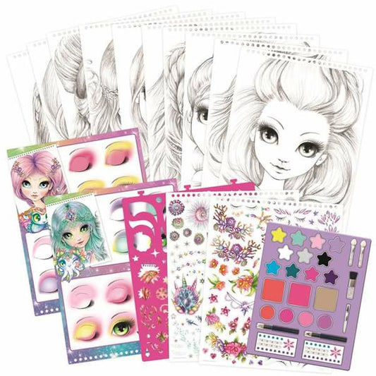 Bloc cu Desene pentru Colorat Hape - Jucarii si jocuri, Activități creative