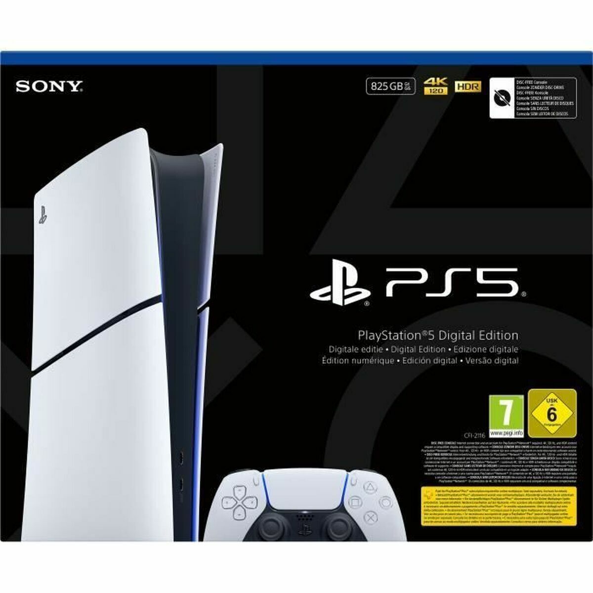 PlayStation 5 Sony 1000049749 825 GB SSD - Electronică, Joc video