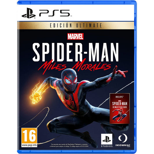 Joc video PlayStation 5 Sony MARVEL SPIDERMAN MILES MORALES ULT ED - Electronică, Joc video