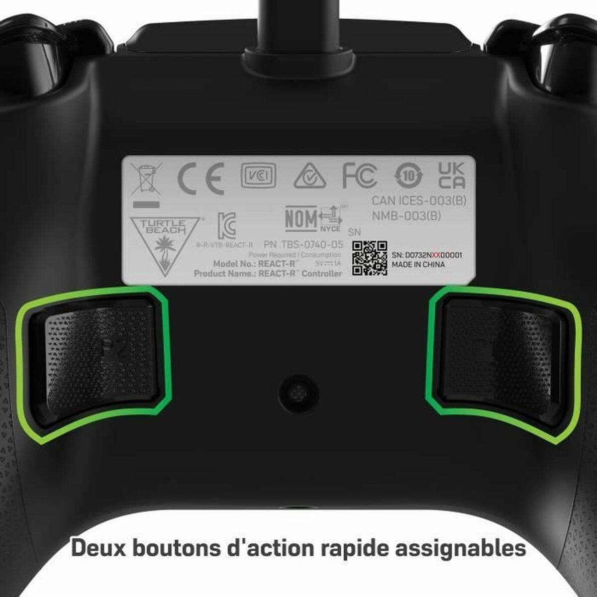 Telecomandă Xbox One + Cablu pentru PC Turtle Beach React-R - Electronică, Joc video