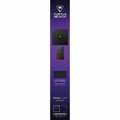 Covoraș de șoarece Turtle Beach SenseCore Square Negru - Tehnică de calcul, Accesorii