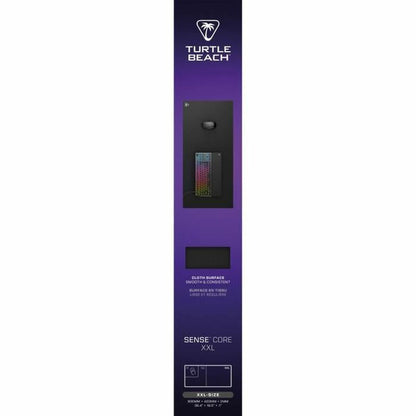 Covoraș de șoarece Turtle Beach Sense Core XXL Negru - Tehnică de calcul, Accesorii
