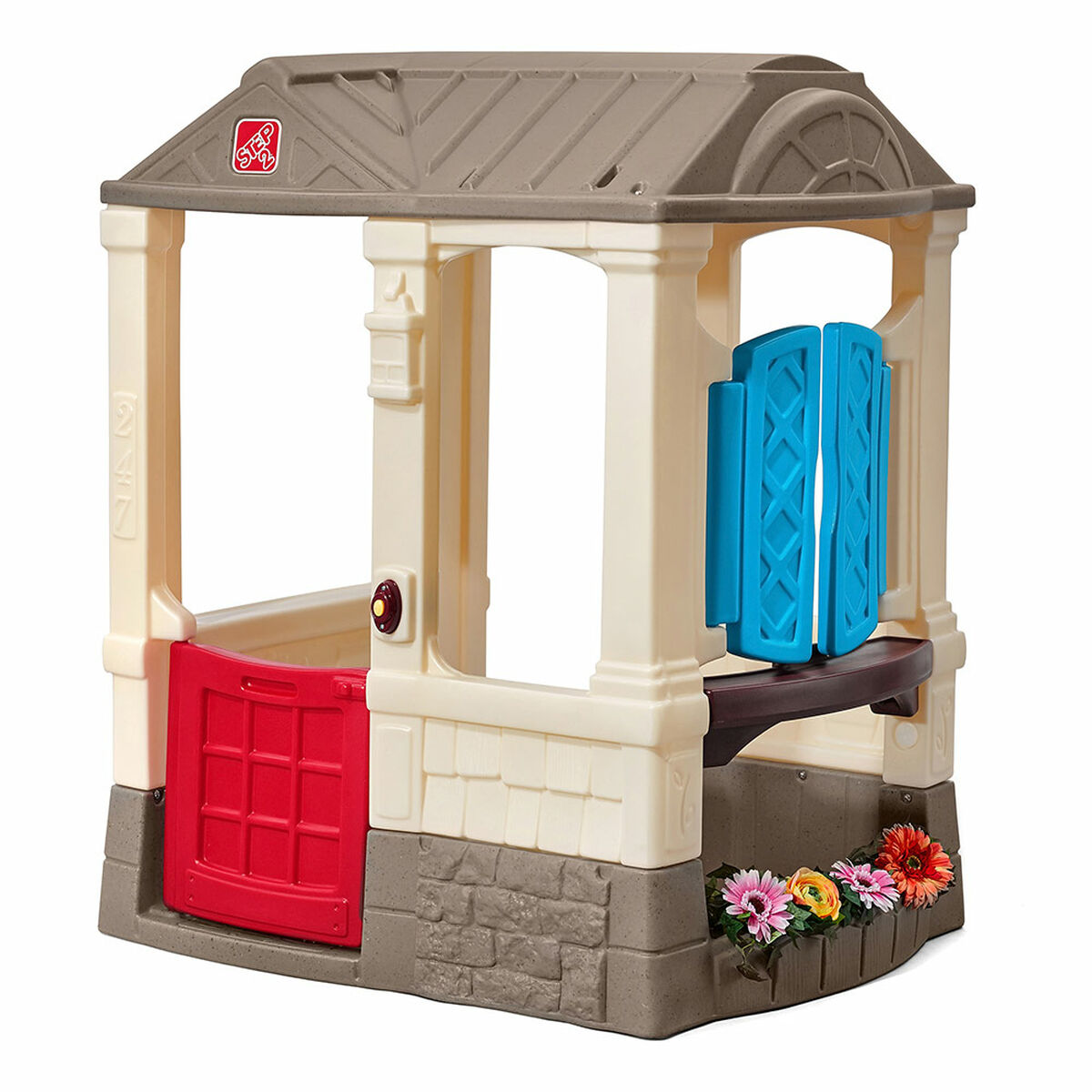 Casă pentru Copii de Joacă Step 2 Courtyard Cottage 118 x 100 x 83 cm - Jucarii si jocuri, În aer liber și sport